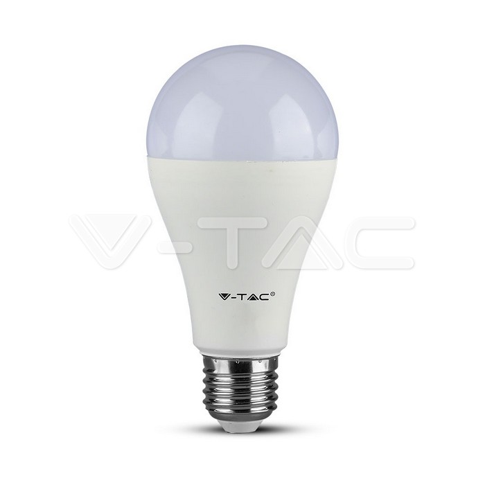 Lampada LED SAMSUNG Chip 15W E27 A65 Plastica Luce Bianco Natura