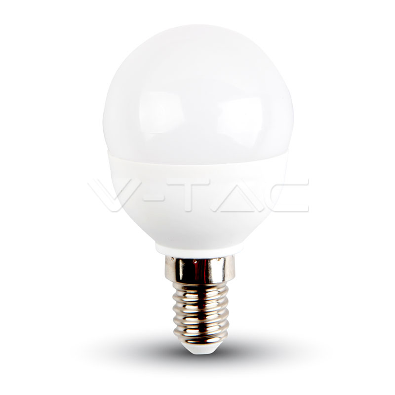 Lampadina a LED 5.5W E14 P45 Bianco naturale SKU: 42511